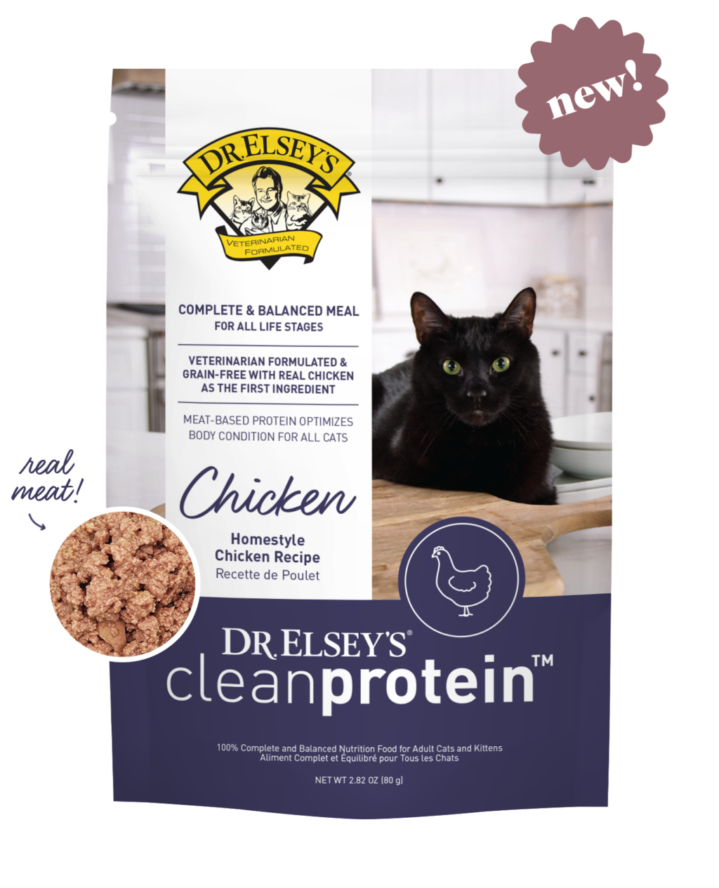 Dr. Elsey’s cleanprotein™ Homestyle Chicken Recipe Pouch