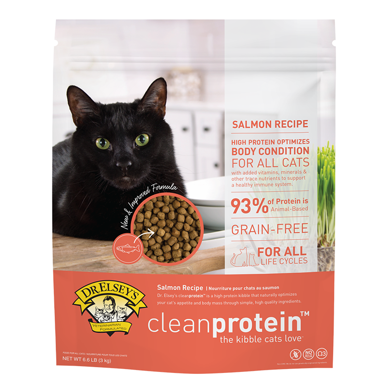 Dr. Elsey s cleanprotein Salmon Recipe Dry Kibble Cat Food