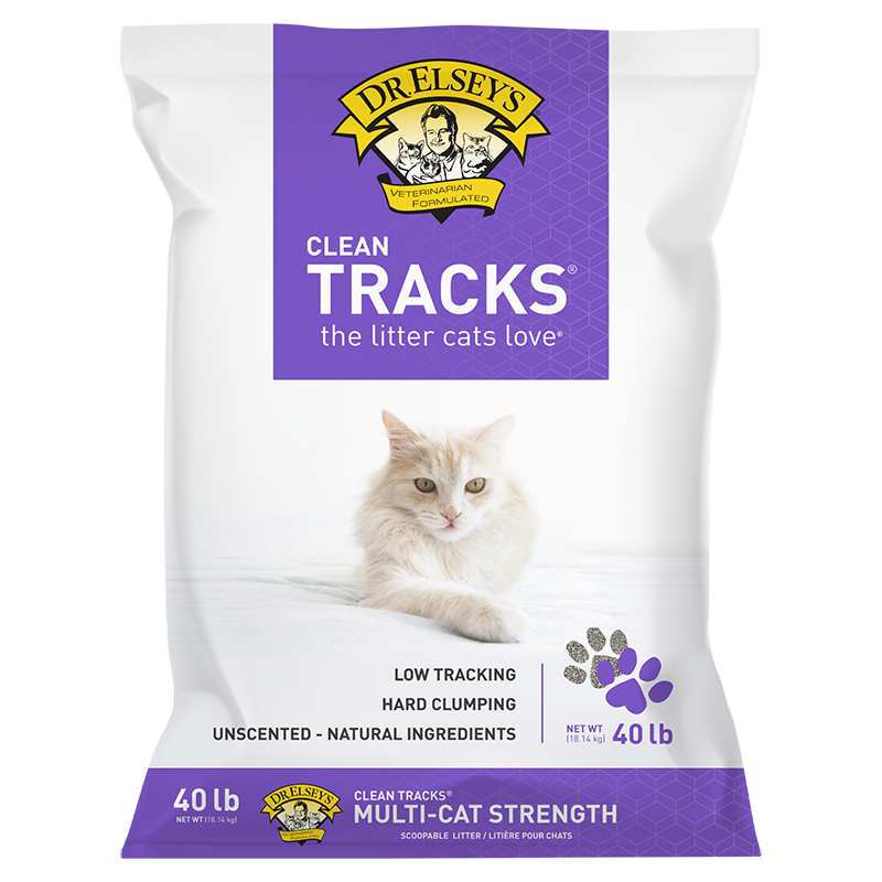 Dr. Elsey s Clean Tracks Cat Litter the litter cats love