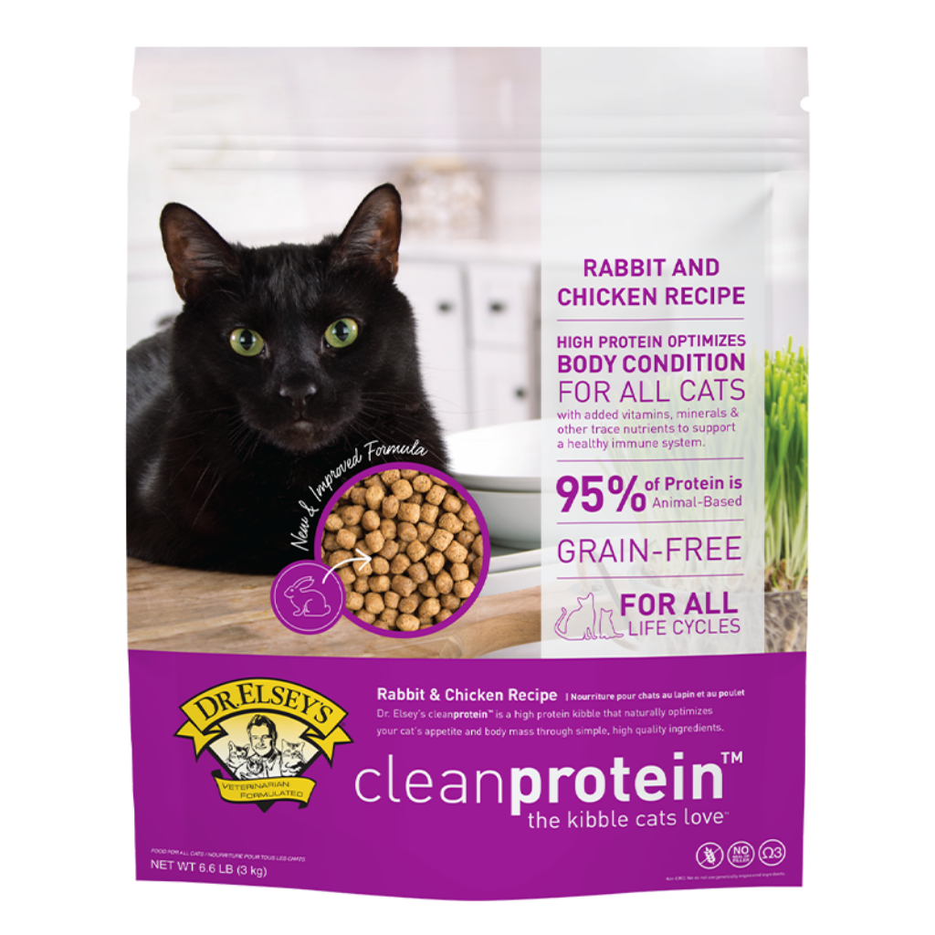 Dr. Elsey's cleanprotein™ Rabbit and Chicken Recipe kibble cat food