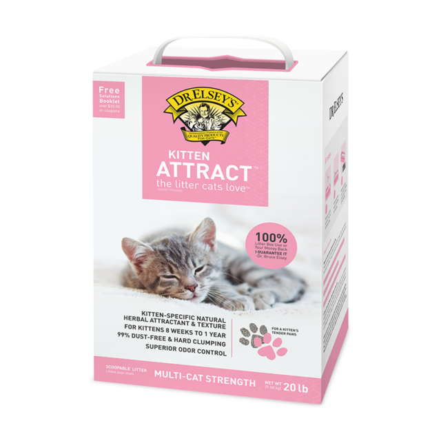 Dr Elsey’s Kitten Attract® Cat Litter The Litter Cats Love™