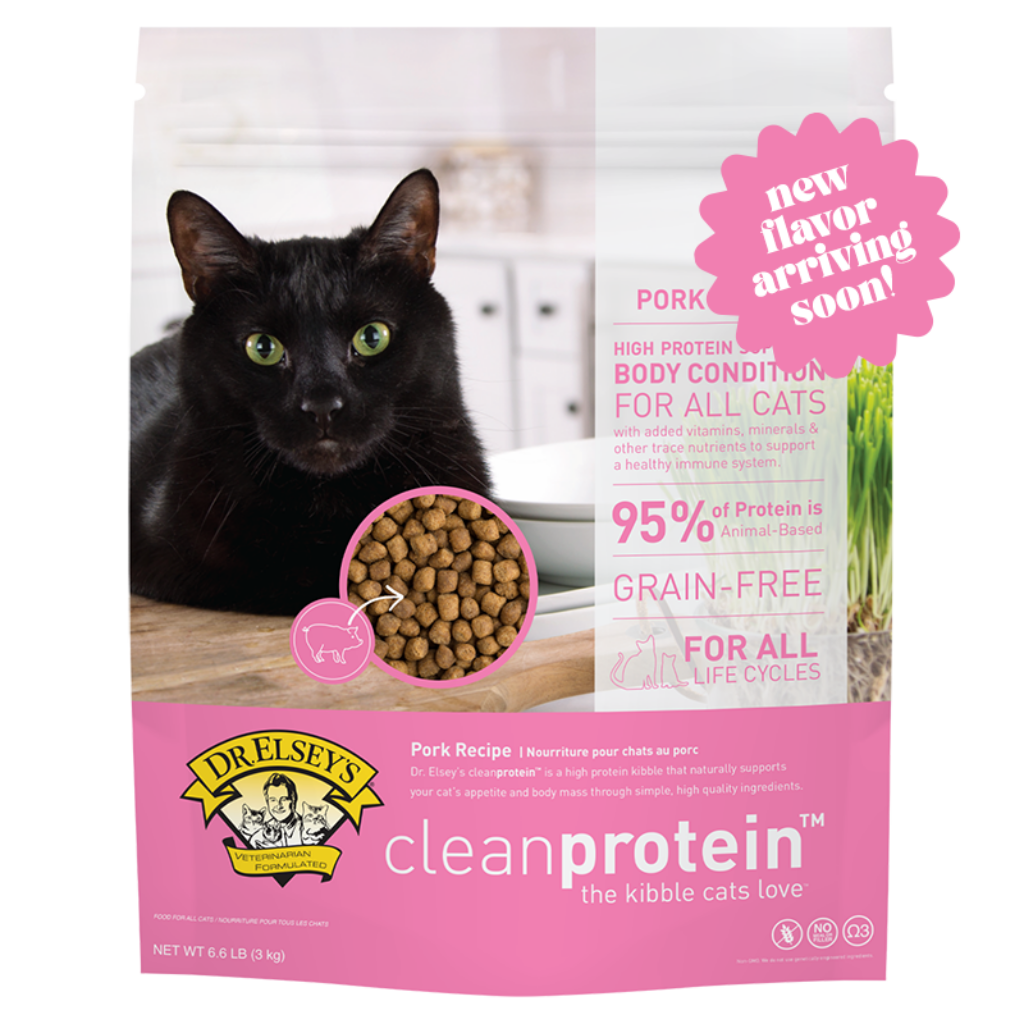 Dr. Elsey's cleanprotein™ Pork Recipe kibble cat food