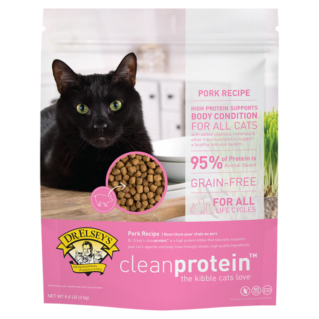 Dr. Elsey's cleanprotein™ Pork Recipe kibble cat food