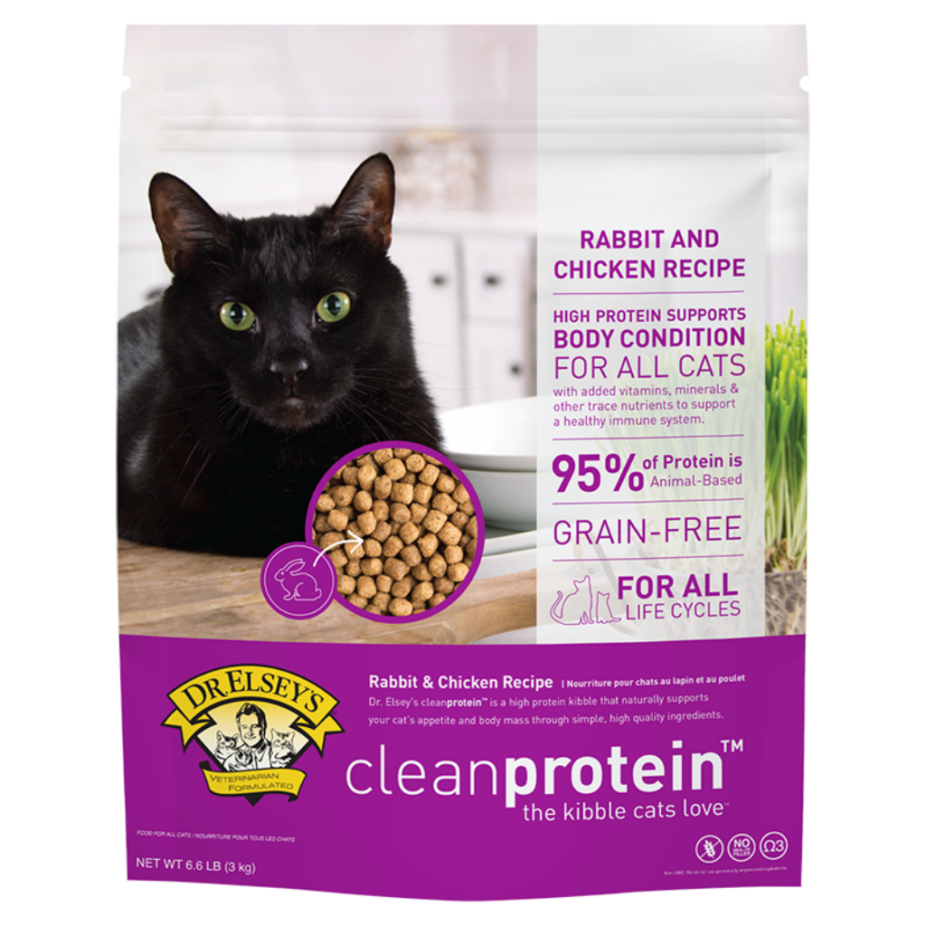 Dr. Elsey's cleanprotein™ Rabbit & Chicken Recipe kibble cat food