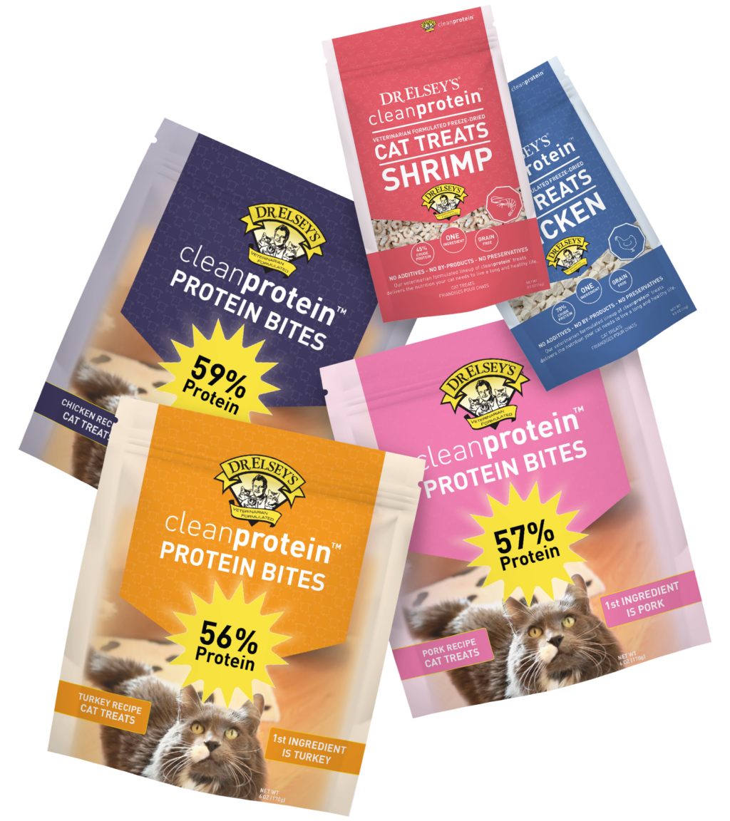 Dr. Elsey's cleanprotein™ Protein Bites and Freeze-Dried Cat Treats