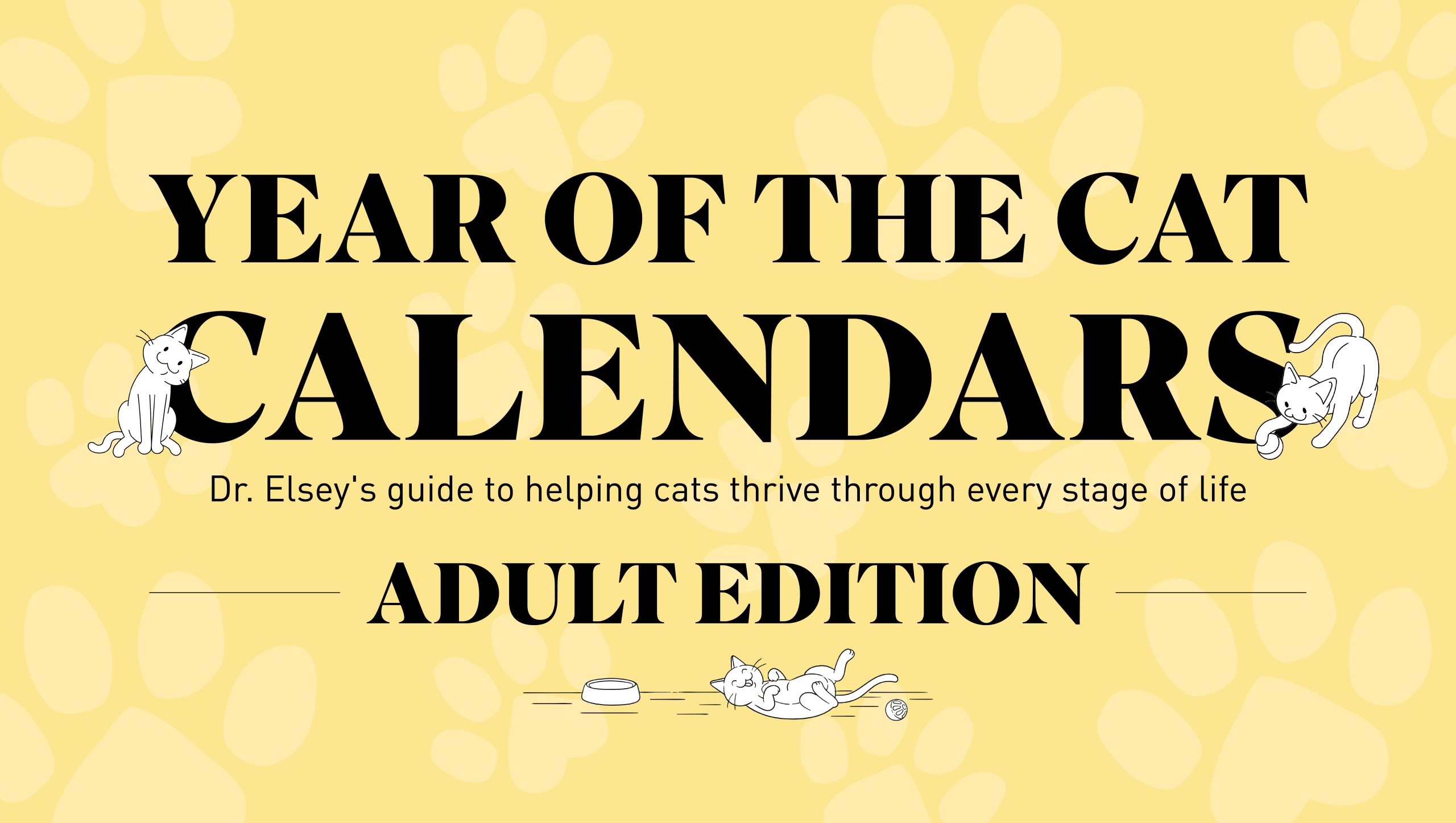 Cat Care Resource Young Adult Calendar